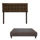 thumbnail image 1 of Box Base Cama Queen Size + Cabecera Catania Chocolate Dicasa Bless, 1 of 8
