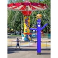 thumbnail image 5 of Air Dancer with 1HP Blower, 20ft Wacky Waving Inflatable Tube Guy for Barber Shop (Blue), 5 of 9