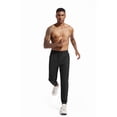thumbnail image 4 of TENJOY Men's Quick-Dry Sports Athletic Sweatpants Running Pants 3-Pocket Running Trousers for Gym, Fitness, Jogging, Track Training, and Hiking, 4 of 5
