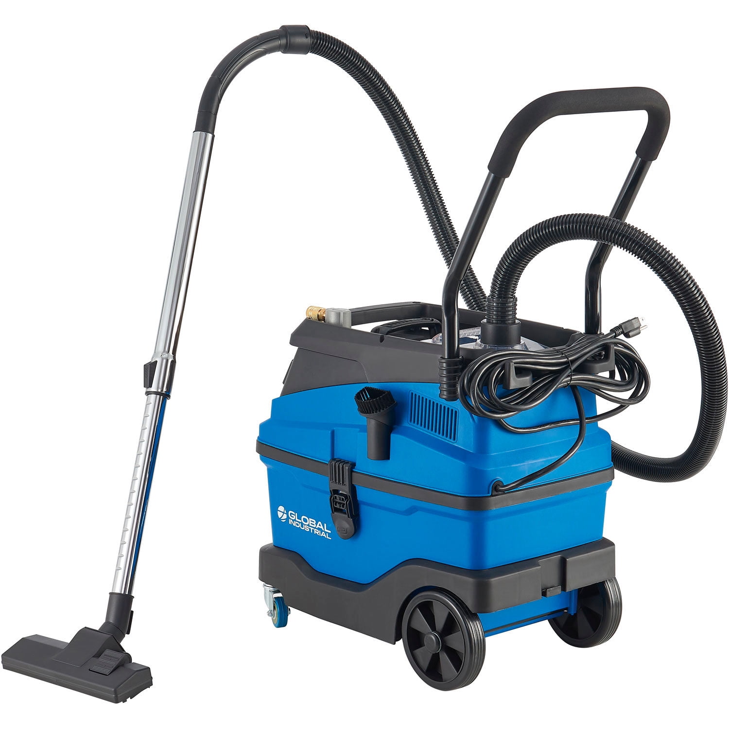 HEPA Wet/Dry Vacuum with Power Regulator & Air Tools Connector, 8 Gallon Capacity