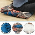thumbnail image 5 of Tropical Plant Inspired Tatami Mat - Thick & Supportive Floor Cushion with Palm Leaf Design, 5 of 5