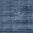 thumbnail image 2 of Unique Loom Del Mar Collection Area Rug - Lucille (8' Square Navy Blue/Ivory), 2 of 6