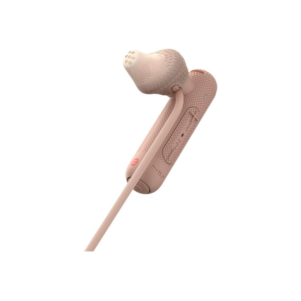 Sony WI-SP500 - Earphones with mic - - Bluetooth - wireless - NFC - pink - Walmart.com