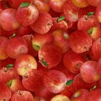 Elizabeth's Studio Food Festival Apples 100% Cotton Sold By The Yard