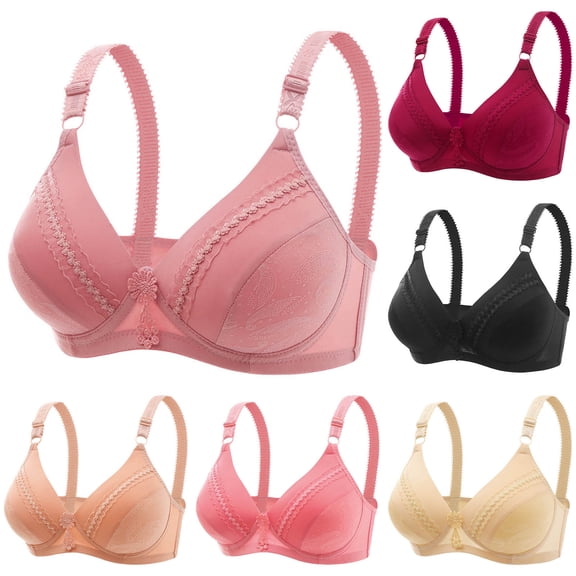 Women's Wireless Bra Soft Breathable Wirefree Everyday Bras for Women Comfort Daily Wear | CSEONE,Beige L