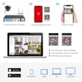 thumbnail image 6 of ZOSI 1080P H.265+ 8 Channel Security Camera System with 1TB Hard Drive, 5MP Lite Surveillance DVR, 8x 2.0MP Dome Cameras Indoor Outdoor CCTV System, 6 of 9