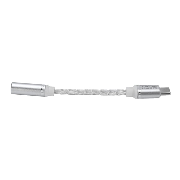 USB C To 3.5mm Headphone Adapter, Plug And Play USB C To 3.5mm Dongle Cable for Laptops