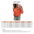 thumbnail image 4 of Blusa de manga larga con cuello en V Botón de bolsillo Pure Color Casual Top de moda para Mujer, 4 of 4