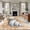 Multi, variant on 5'x8' Area Rugs, Orange Coastal Indoor Outdoor Area Rug for Living Room Bedroom, Summer Beach Starfish Shell Nautical Washable Bathroom Rugs Kitchen Floor Carpet Mats Home Decor Aesthetic