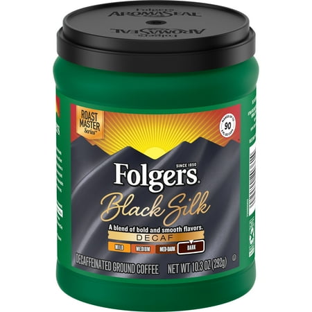 Folgers Black Silk Decaf Coffee