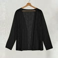 thumbnail image 5 of HongQid Women's Cardigan Lightweight Long Sleeve Open Front Hollow Lace Long Sleeve Tops, 5 of 5