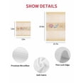 thumbnail image 7 of Yellow Summer Coastal Kitchen Dish Towels for Drying Dishes Set of 4, Modern Ocean Waves Starfish Shell Waffle Weave Microfiber Hand Tea Bathroom Towels Quick Dry & Absorbent Towel 15.7x23.6, 7 of 7