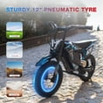 thumbnail image 7 of HOVERMAX Electric Dirt Bike, 150W Electric Motorcycle 10MPH Max Speed, Ride On Toys motocross for Kids, 7 of 7