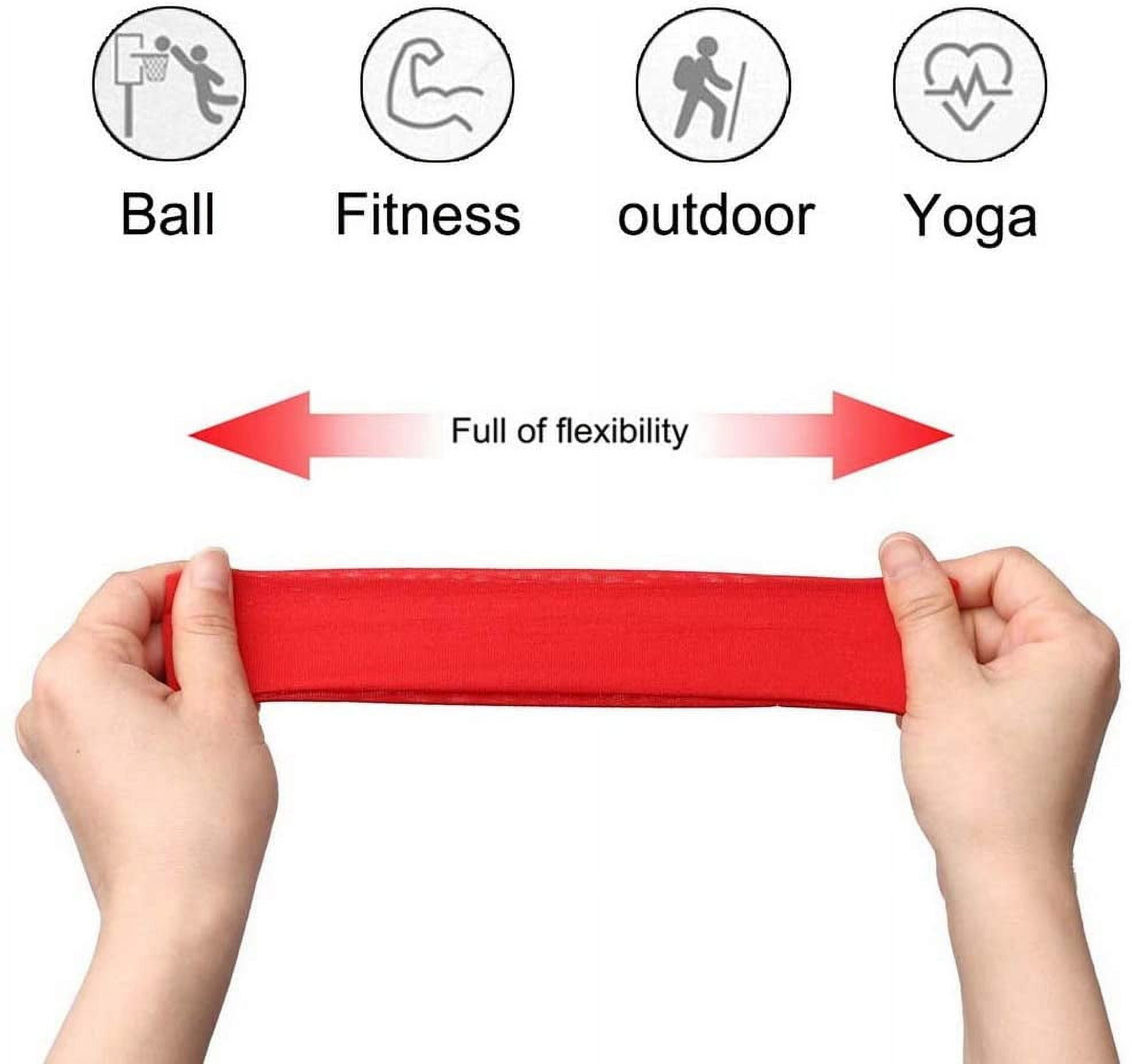 10 pc Headband Set Red Amazon.com : Wecoe 10 Pack Red Headband Women 1 Inch Wide  main image 4