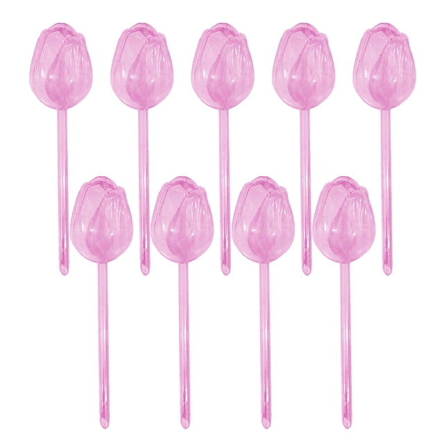 Bulbos de riego automático, globos de riego con forma de tulipán, dispositivos de riego automático para plantas de interior y exterior, jardinería doméstica.
