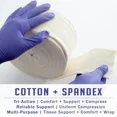 thumbnail image 3 of 1rouleau de Bandage de Support Tubulaire Élastique, Manchon de Bandage Élastique Réutilisable, Rouleau de Bandage de Compression Tubulaire pour Chevilles Coudes Jambes Genoux, 3 of 6