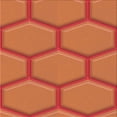 thumbnail image 1 of Ahgly Company Machine Washable Indoor Square Transitional Pumpkin Orange Area Rugs, 5' Square, 1 of 7