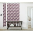 thumbnail image 5 of Ambesonne, Floral Design Peel & Stick Wallpaper for Home, Leaves Greenery Print, 13"x100", Purple Sand Brown White, 5 of 5
