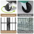 thumbnail image 5 of TIME RAY 42” Heavy Duty Dog Crate,Large Metal Escape Proof Dog Cage Kennel,Indestructible high Anxiety Dog Crate for Outdoor and Indoor with Lock, Double Door & Removable Tray, 5 of 10