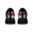 thumbnail image 4 of Guitar Electric American flag Shoes Sneakers for Women Men Black Size 7, 4 of 7