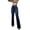 Dark Blue, variant on LYMAYTER Flare Jeans for Women Trendy Comfy Flare Jeans High Waisted Stretch Slimming Bell Bottoms Jeans S-2XL