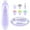 Purple, variant on Baby Nail Trimmer Electric,Baby Nail Clippers, 6 in 1 Baby Nail File,Nail File Baby Grooming Kit Manicure Set for Toddler or Adults