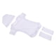 thumbnail image 5 of Trajes para recién nacidos pulgadas: mamelucos de , calcetines y sombreros blancos Macarena Conjunto de trajes de ropa de muñecas, 5 of 8