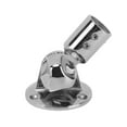 thumbnail image 1 of Marine Antenna Mount 22mm/0.9in 316 Stainless Steel Polishing Processing 180° Adjustable Bracket for 7/8in Antennas, 1 of 9