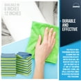 thumbnail image 6 of Zwipes Microfiber Cleaning Cloths,Multi-color, 48-Pack, 6 of 18