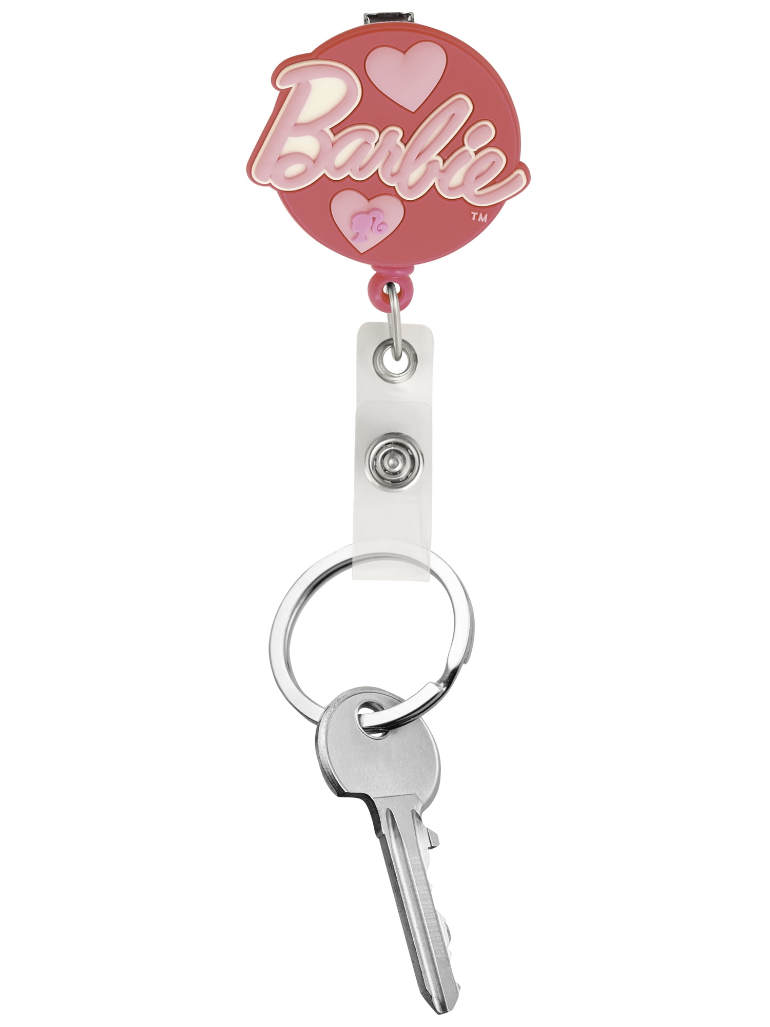 Cobee Lot De 3 Cordons Rétractables Avec Porte-badge Transparents étanches Et Porte-clés (or Rose, Noir, Argenté