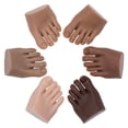 thumbnail image 4 of HILABEE Silicone Nail Practice Foot Model Mannequin Fake Toes for Nail Left D, 4 of 9
