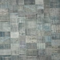 thumbnail image 1 of Ahgly Company Indoor Square Contemporary Dark Gray Patchwork Area Rugs, 3' Square, 1 of 6