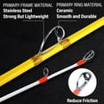 thumbnail image 5 of Dr. Fish Saltwater Spinning Fishing Rod 6’9’’ Inshore Boating 2PC Medium Heavy EVA/Graphite Fast Action Power Ceramic Guides for  Catfish, 5 of 11