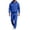 Blue, variant on Men's 2 Piece Zip Up Tracksuit Outfits Sets,Full Zip Hooded Jacket and Jogger Sweatpants,Solid Color Casual Athletic Sweatsuit Loungewear Set for Spring Fall