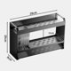 thumbnail image 3 of 1/2 Layer Metal Sponge Holder Kitchen Sink Rack Stand Cleaning Brush Soap Organizer Storage Rack With Drain Tray 1PCS NEW, 3 of 10