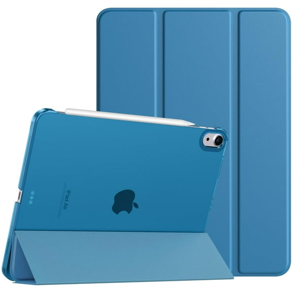 Funda para iPad Air 11" TiMOVO, cubierta rígida traslúcida azul slim