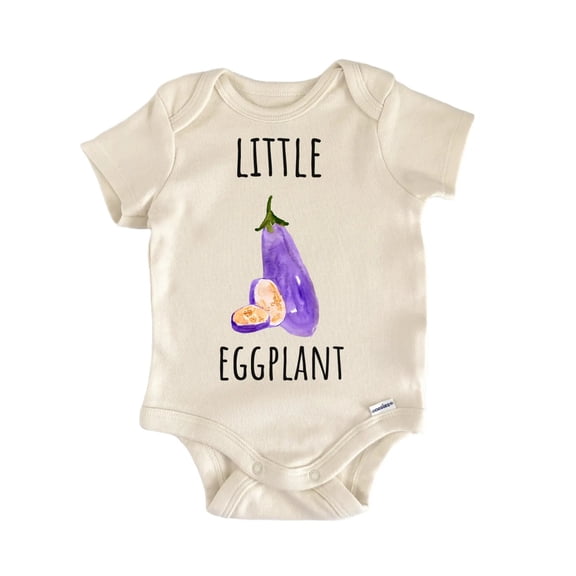Little Eggplant Italian Vegetable Baby Gift Baby Onesie®