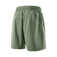 thumbnail image 4 of Aimik Men's Running Shorts Zippered Pockets Lightweight Quick-Dry Summer Sports Shorts for Gym Workout Outdoor Fitness, 4 of 6