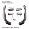 thumbnail image 2 of 22mm Brake Clutch Lever Protector Handlebar For Honda CBR 690 BMW R1200GS Titanium, 2 of 5