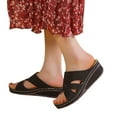 thumbnail image 3 of WILLBEST Sandalias Flexi Para Mujer, Zapatos Con Plataforma Y Cuña, Sandalias Bohemias De Moda Para Mujer, 3 of 8