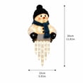 thumbnail image 4 of WinterGlow Snowman Icicle Light Decor Cozy Glow Winter Seasonal Decor, 4 of 7
