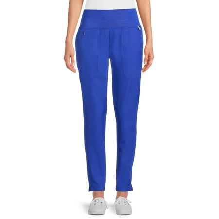 

ClimateRight by Cuddl Duds Women’s and Women s Plus Slim Scrub Pants with Anti-Bacterial Technology