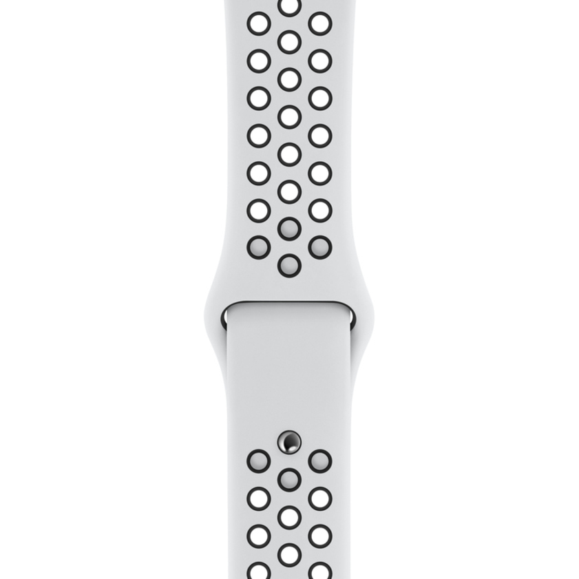 apple watch nike  series 4 gps space gray aluminum case with nike sport band