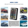 thumbnail image 4 of 12-Way One in One out Blade Fuse Box Block Holder ATO ATC for Car Marine Boat RV, 4 of 9