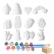 thumbnail image 1 of Juguetes de piscina, juguetes para bebés, juguetes para niños pequeños, muñecas de yeso para colorear, grafiti, pintura, rompecabezas, juguete para jardín de infantes, producción de bricolaje, yeso, c, 1 of 5