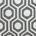 thumbnail image 3 of Parkland Collection Ursae Gray and White Decorative Throw Pillow, 20 x 20 Cotton Square Pillow, 3 of 6