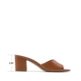 thumbnail image 2 of DREAM PAIRS Women's Low Heels Sandals Mule Heels Block Chunky Heeled Sandals Slide Sandals Slip on Square Toe Casual Dress Comfortable Pumps Shoes, 2 of 8