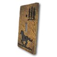 thumbnail image 3 of Set of 2 Western Horse And Pine Trees Silhouette Wall Single Toggle Switch Plate, 3 of 6