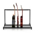 thumbnail image 2 of Pyle Portable Multi Instrument 9 Space Guitar Floor Stand Rack Holder, 2 of 8