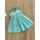 thumbnail image 4 of Txlixc, vestido de princesa para niñas pequeñas, vestido de tirantes sin mangas con estampado de margaritas, vestido informal de verano con tirantes finos y tutú de malla Txlixc  Moda, 4 of 8